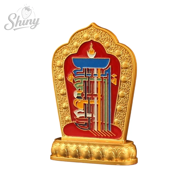 Esoteric Double Face Buddhist Man-bcu 12 Zodiac Nine Palaces and Eight Diagrams Kalachakra Manjusri Crafts Home Decoration - Image 6