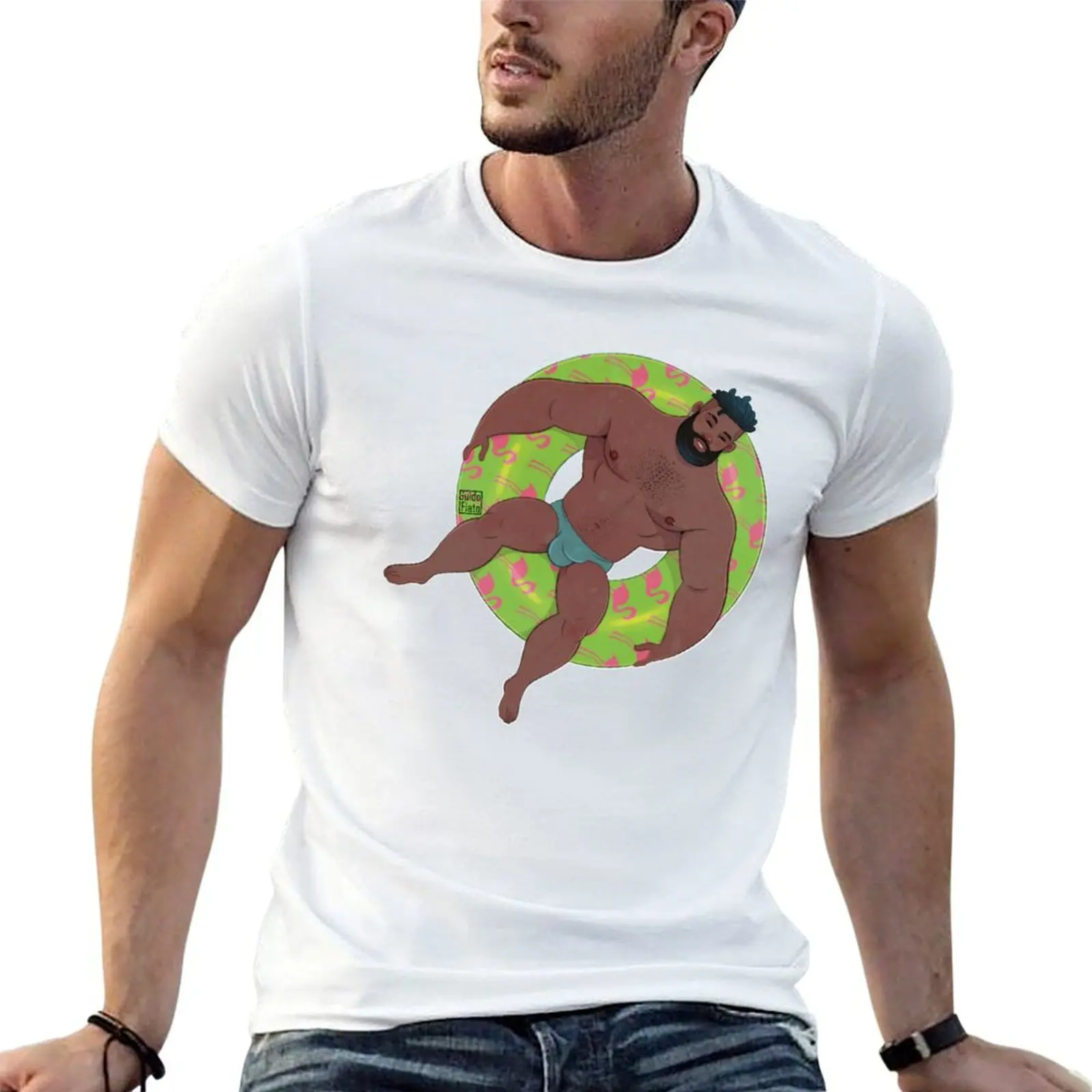 

Pool Bear #2 (no bg) T-Shirt t shirt man plain t shirts for man slim fit T-Shirt