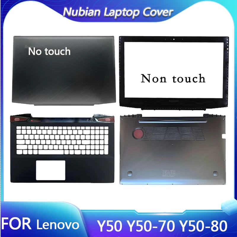 

Laptop Accessories For Lenovo Y50 Y50-70 Y50-80 Laptop Lcd Back Cover/Front Bezel/Palmrest/Bottom Case Non Touch AM14R000400