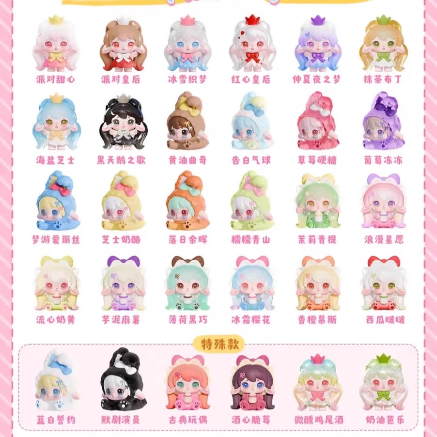 Genuine Ruby Hello Bunny Series Mini Blind Box Cute Cartoon Desk
