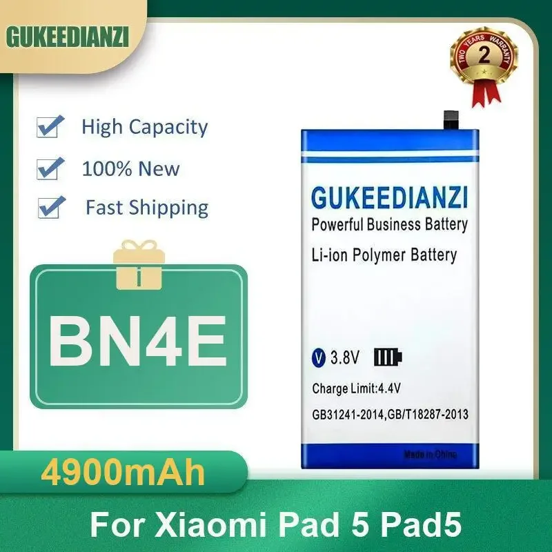 

4900mAh BN4E Laptop Battery For Xiaomi Pad 5 Pad5 High Capacity