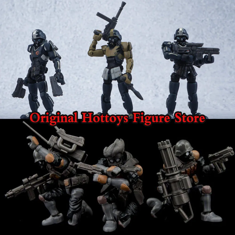 

Acid Rain War 1/28 Soldier BW3 02 Hell Troops 3-person Group BW3 04 Abaddon Trooper Full Set 2.5-inch Series Action Figure Toys