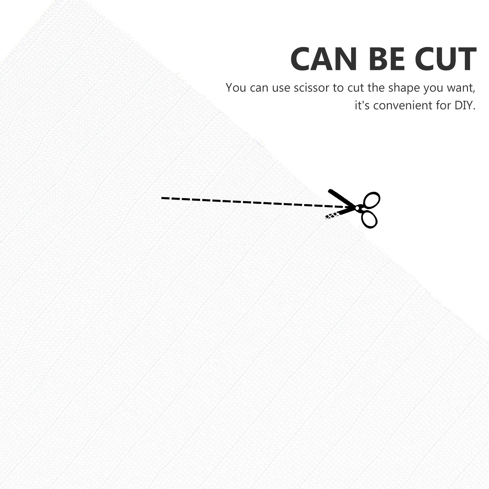 

1pc Diy Carpet Mesh Blank Rug Hooking Material Lightweight Fabric For Tapestry Craft Rug Making Embroidery Decor Supplies