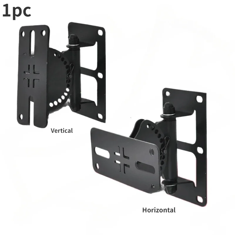 Speaker stand wall mount bracket for Cinema/KTV Wall speaker brackets Adjustable Swivel Tilt Professional Thickened Steel plates