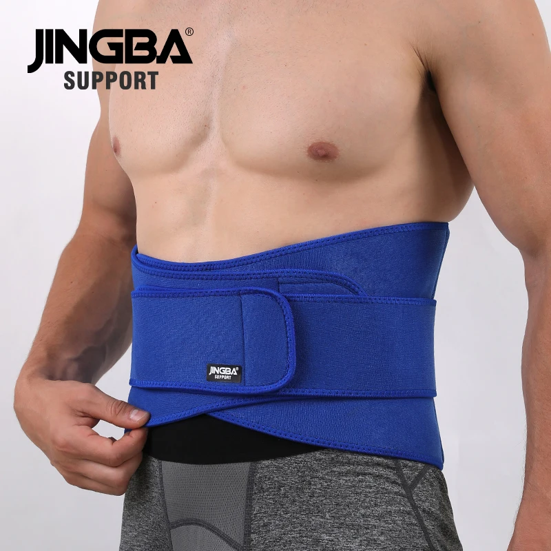 JINGBA SUPPORT Hochwertiger Taillentrainer Körperformer Rückenstützgürtel Bauchgürtel Sport Lendenwirbelgelenk-Schutz – Detail 15