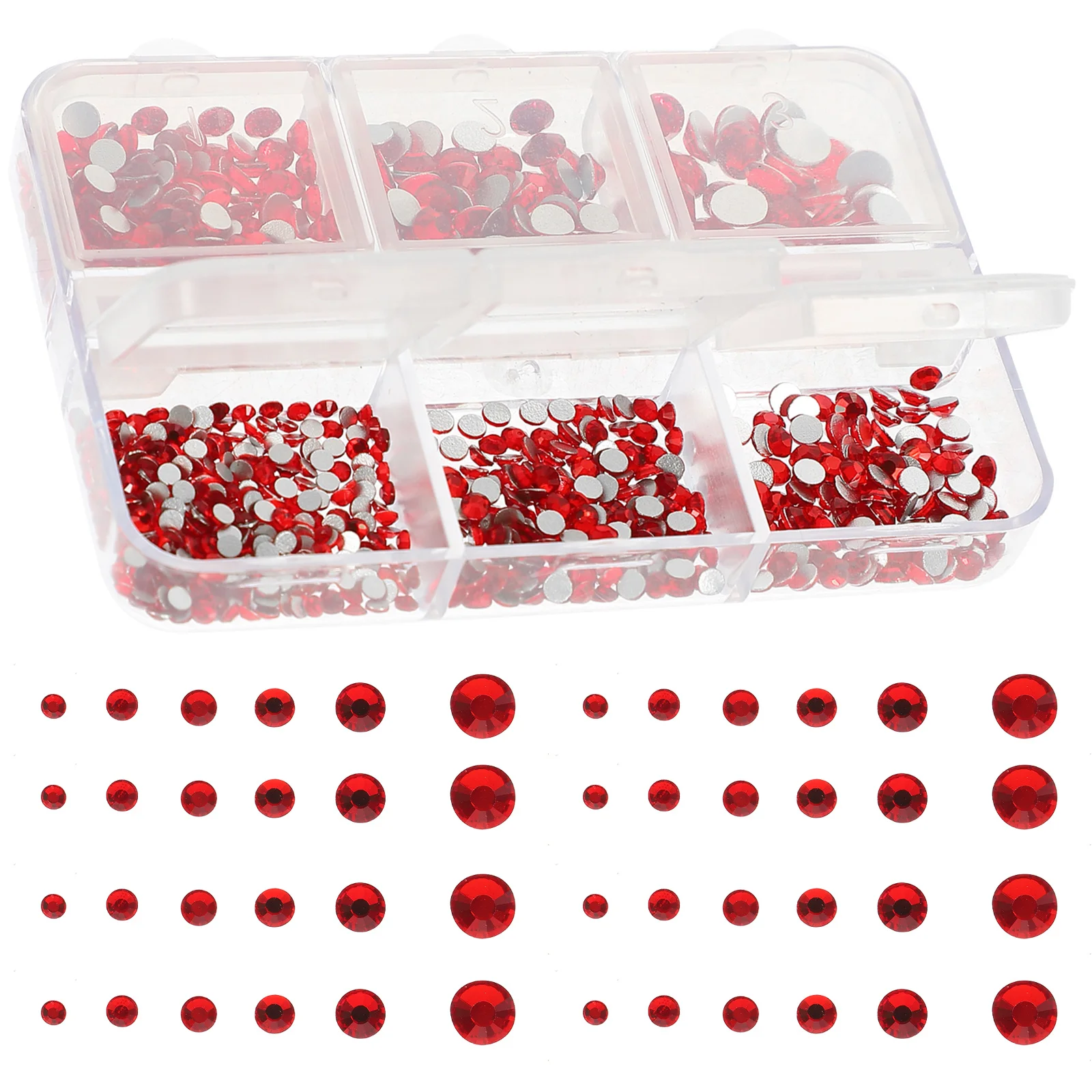 1 Pudełko Kryształków do Paznokci w Kształcie Wodospadu, DIY, Błyszczące Ozdoby do Manicure, Kryształki z Płaskim Spodem do Dekoracji Paznokci