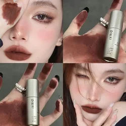 Dark Brown Matte Velvet Lip Gloss Waterproof Long Lasting Non-Stick Cups Sexy Red Lip Mud Lipsticks Lips Makeup Korea Cosmetics