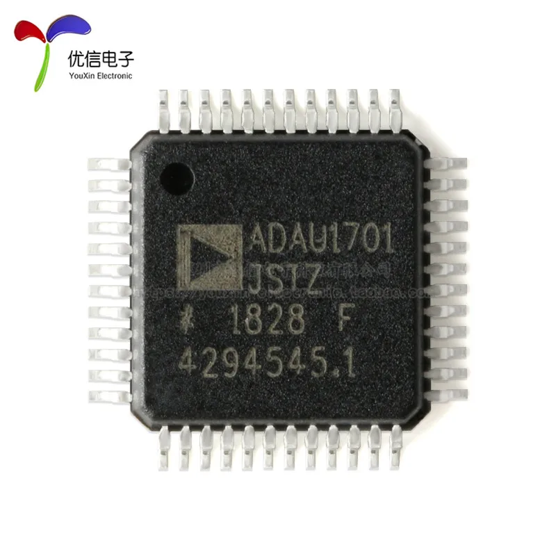 Free shipping   ADAU1701JSTZ-RL LQFP-48 28/56(DSP)     10PCS