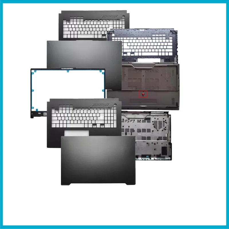 LCD Cover and LCD Front Bezel. New Back Cover for ASUS TUF Gaming F17 FX707 FX707ZM A17 FA707 Laptop, Top Shell with