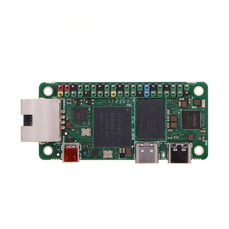 ZERO 3E quad-core mini gigabit network port development board RK3566 chip, supports POE function