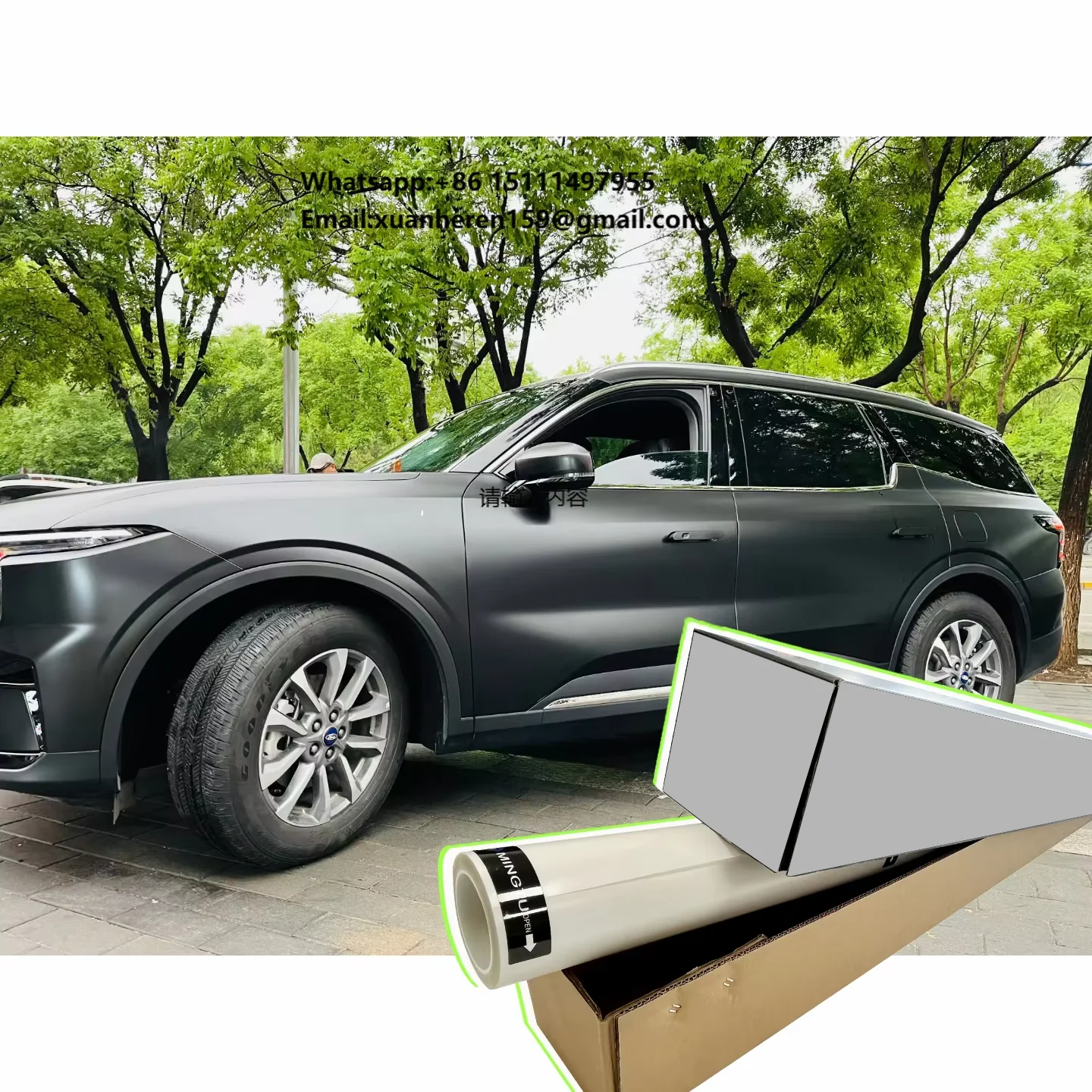 

Самовосстанавливающаяся матовая прозрачная защитная пленка PPF-U из ТПУ для автомобиля 1.52*15м, антижелтеющая пленка для защиты кузова автомобиля от царапин