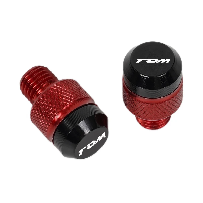Zaślepki otworów po lusterkach CNC do motocykli, śruby, nakrętki, osłony do YAMAHA TDM 850 900 TDM850 TDM900 1991-2013, akcesoria