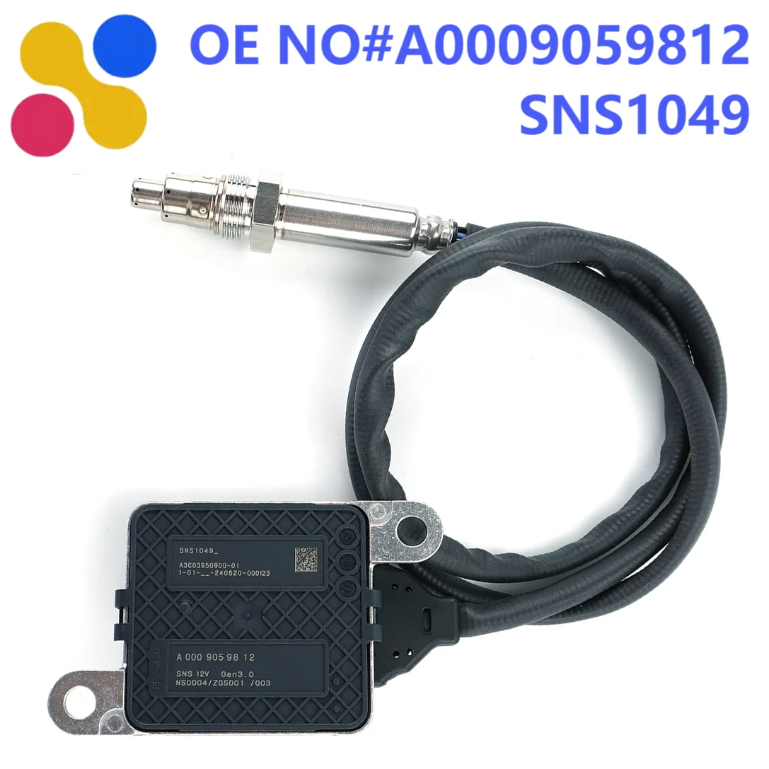 

A0009059812 SNS1049 NOx Sensor High Performance Nitrogen Oxygen Sensor for Mercedes-Benz Gen3.0 Truck Parts A3C03950900-01