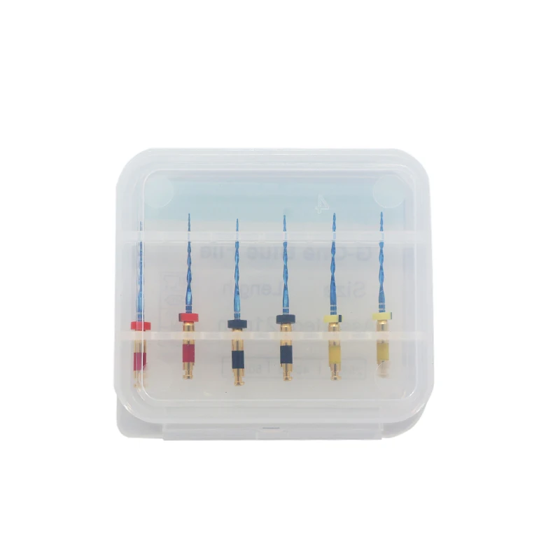 TJDent Dental G-one Blue File Root Canal Use Rotary Heat Activated Endodontic Files 21/25/31mm Nickel Titainium Dentistry Tools