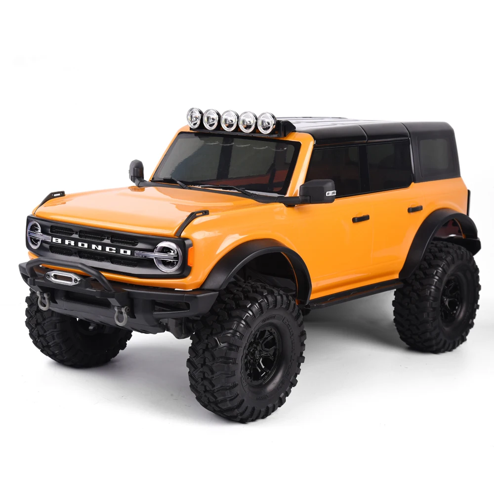 RC Xe Mái Dẫn Ánh Sáng Sáng Spotlight Cho 1/10 RC Crawler TRX4 Bronco Blazer Trục SCX10 III AXI03007 SCX10 90046