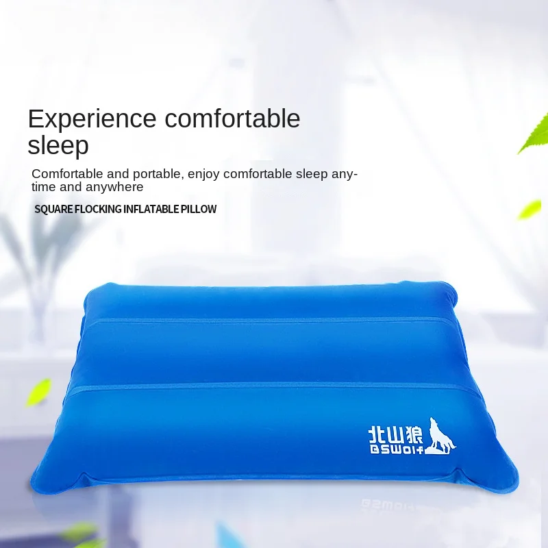 Inflatable Pillow Cushion Ultralight Automatic Inflatable Portable Folding Outdoor Camping Travel Break Office Pillow