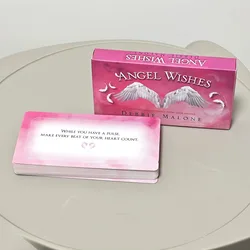 10.5*6cm Angel Wishes 40 Affirmation Cards Inspirational Guidance From Your Angels