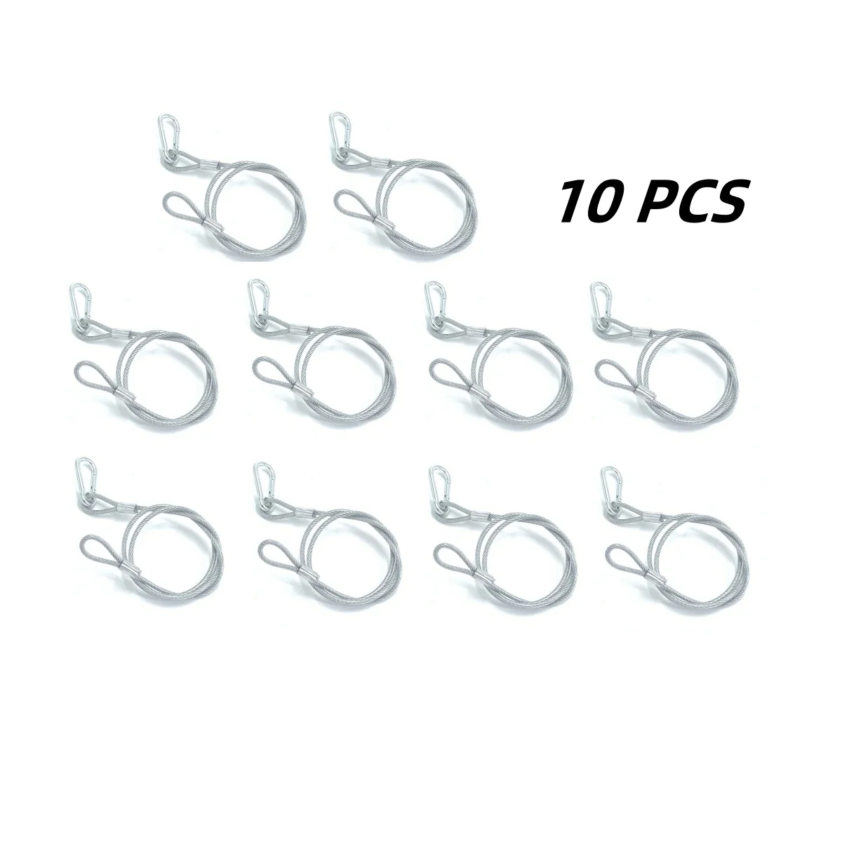 

10PCS/High quality Stage light safety rope cable/safe wire for stage light security 85cm length