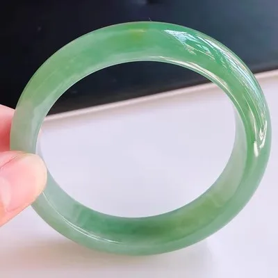 

Natural Myanmar Jade Jade 54mm-62mm bracelet Princess jewelry bracelet send mom send girlfriend gift