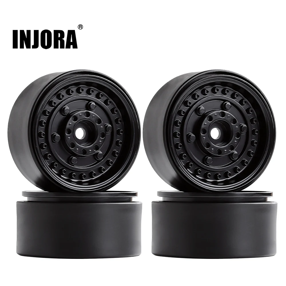 INJORA 116 g/szt. 1.9 "Badlock felga do 1/10 gąsienica RC oś samochodu SCX10 90046 RedCat Gen8 TRX-4