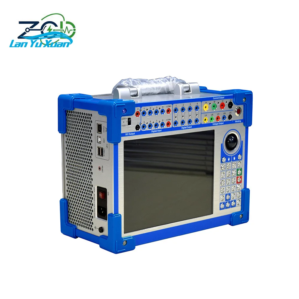 ZCL-S903G Automatic 3 Phase Relay Protection Tester High Accuracy Micro Computer Secondary Current Injection for 1 Year