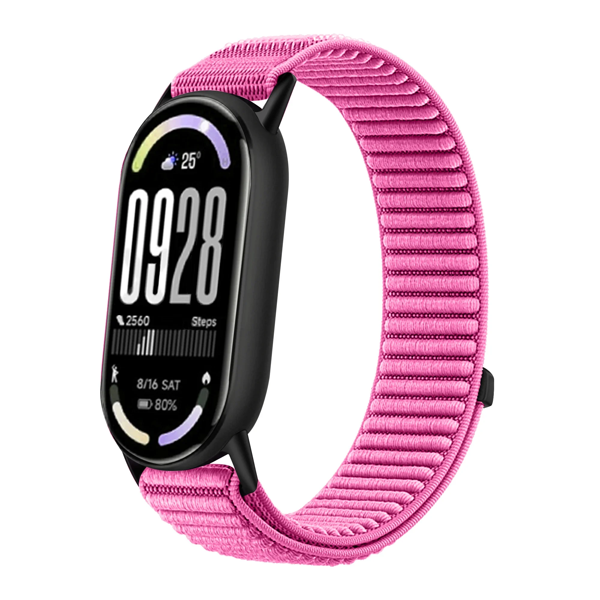 Atmungsaktives Nylonarmband für Xiaomi Mi Band 10 9 8, Sportarmband, Ersatzarmband für Xiaomi Mi Band 10, Uhrenarmband-Zubehör