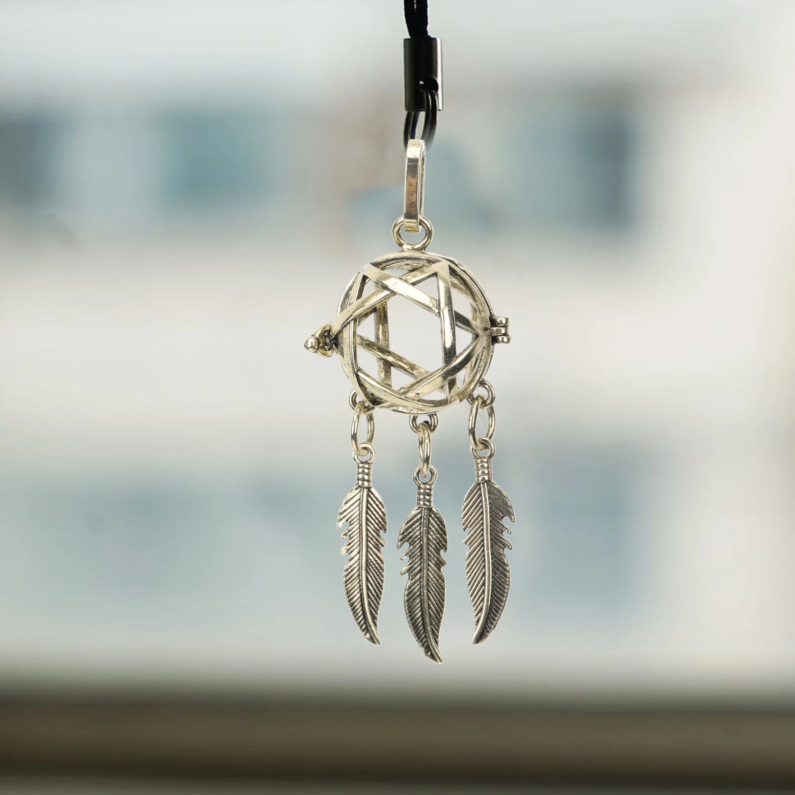 2 قطعة قلادة زاك سبيكة قابلة للفتح DIY مجوهرات سحر قلادة رائحة حبوب الكرة المواد الحرفية زاك قلادة #1