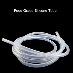 1M/5M Clear Translucent Silicone Tube Aquarium Fish Tank Air Pipe Water Hose Soft Safe Rubber Flexible Tube Oxygen Tube
