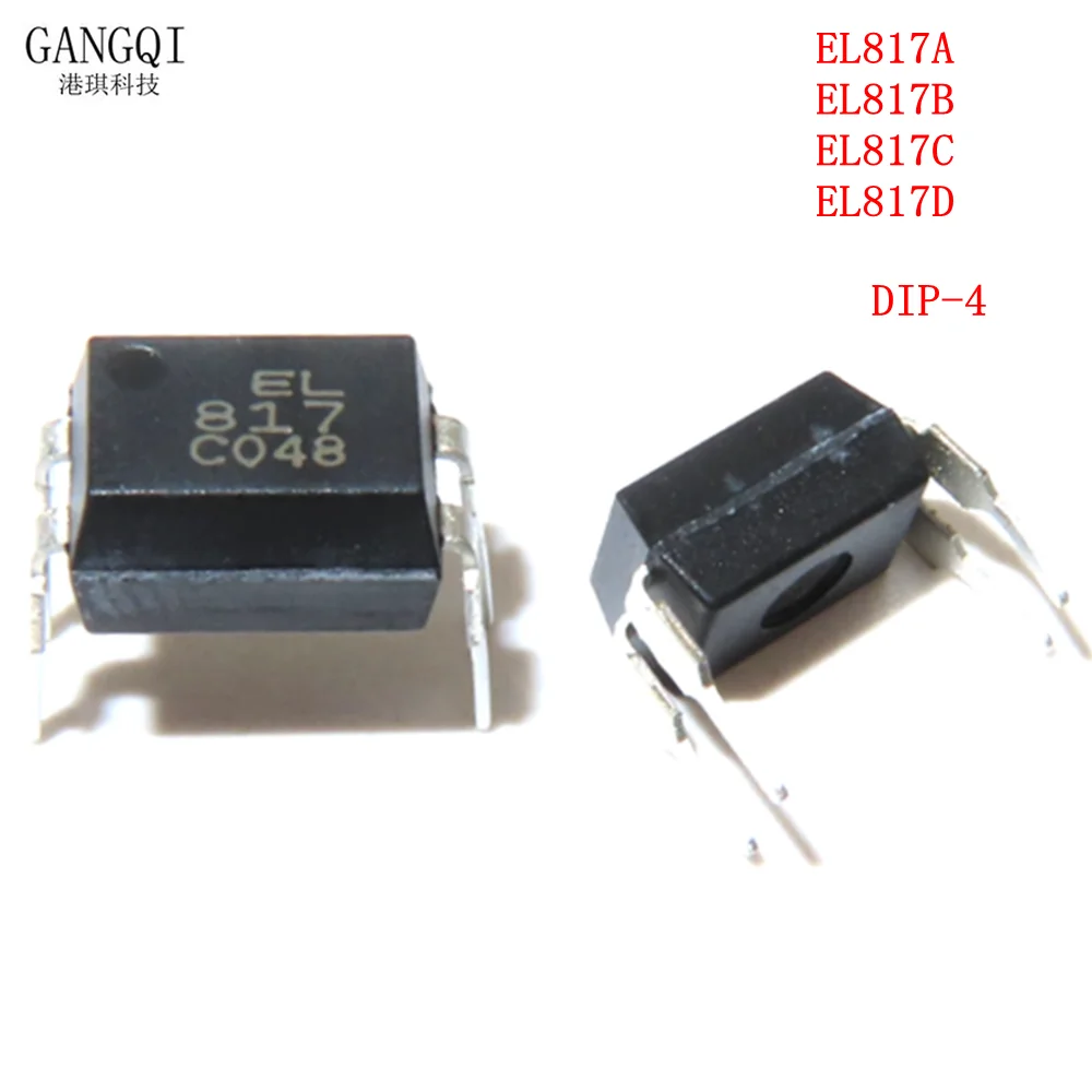 10pcs/lot PC817 EL817 817 EL817A EL817B EL817C EL817D DIP-4 PC817 PC817A PC817B PC817C PC817D IC Optocoupler Chip New In Stock