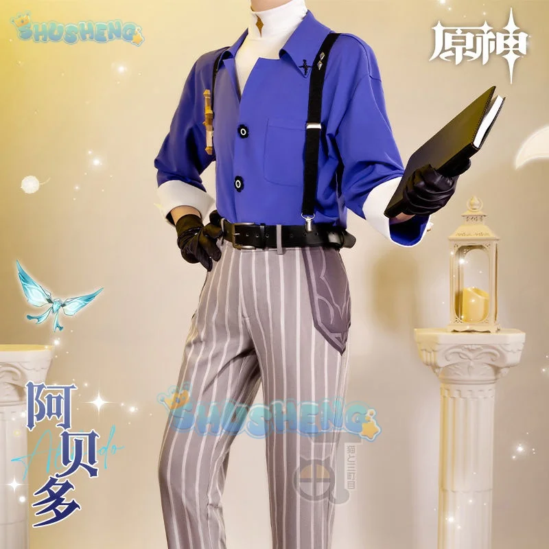 

Genshin Impact cos Albedo cosplay Clothing Men