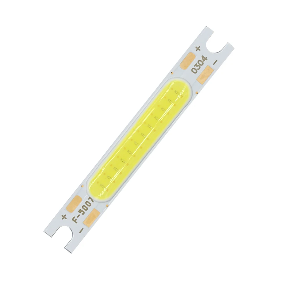 DC9-11V or 12V 200x10mm 120x10mm 50x7mm Light Emitting Diod 12W 6W 3W1000-1500LM COB LED Strip Light COB Strips Lamp Cool White