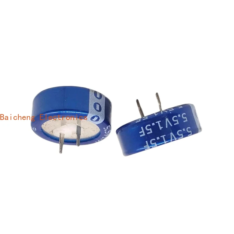 10PCS 5.5V1.5F C-type V-type Capacitor SE-5R5-D155VY
