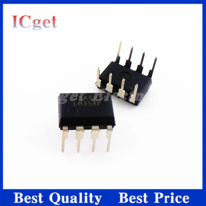 10PCS LM358P LM358 DIP LM358N DIP-8 LM393P LM393 NE555P NE555 LM324N LM324 LM339N LM339 MC34063API MC34063 LM258P LM293P UA741CN