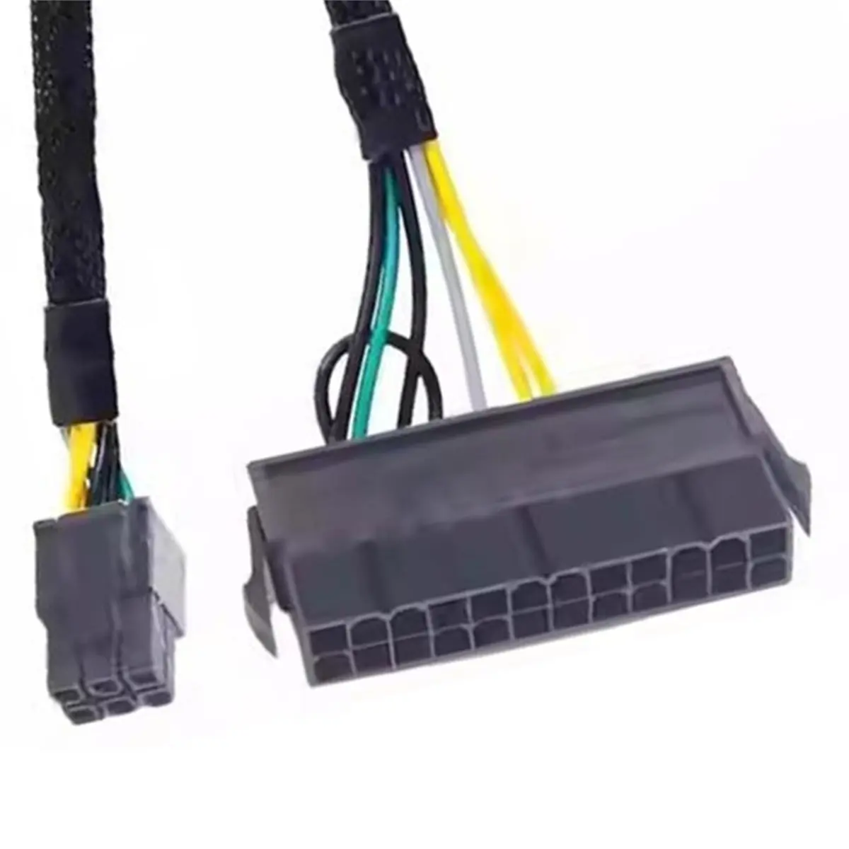 24 Pin to 6 Pin Power Adapter Cable for 3650 3040 7040 Computer Motherboard Power Converters Cable Replacement