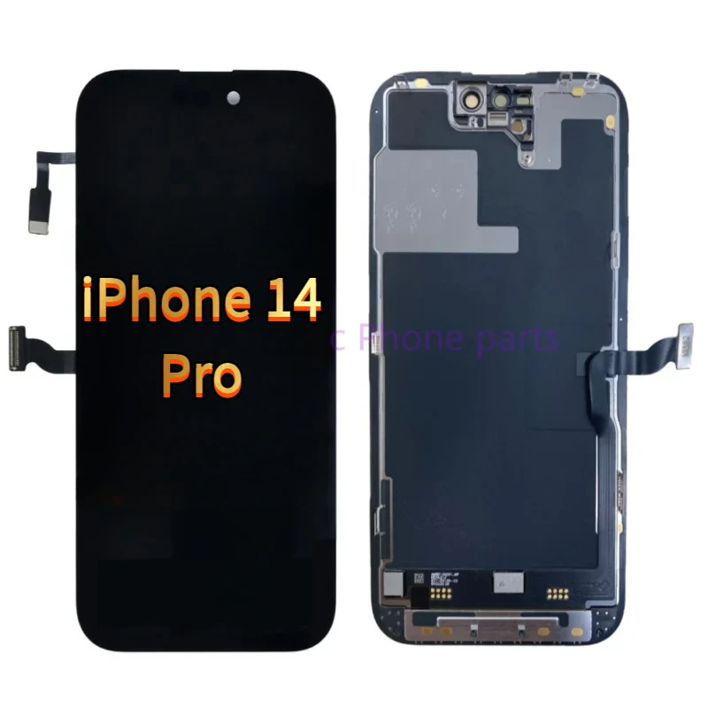 Original For iPhone 14 Pro 3D A2890 A2650 LCD Display Digitize Screen Replacement Touch OLED Screen