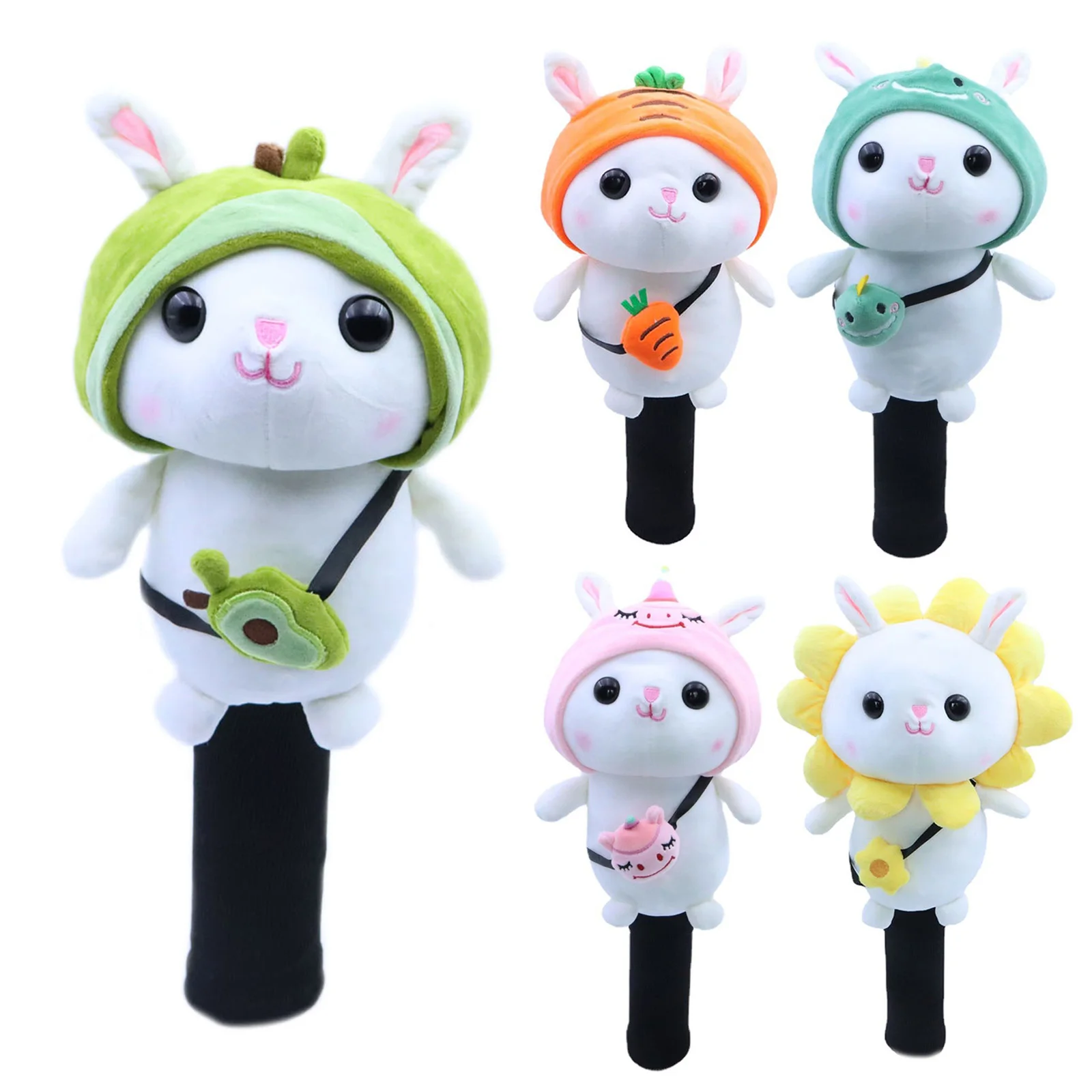 Plush Animal-shaped Golf Club Head Cover Driver Protective Headcover for Golf Course Driving Range - view 2