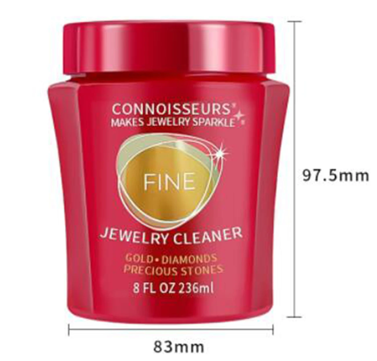 Connoisseurs Siliver/Gold Jewelry Cleaner Lustering Liquid Cleaning Silver/Gold