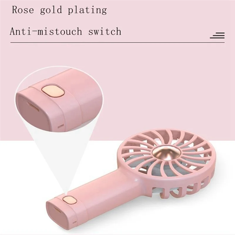 Ручной мини-вентилятор ABHU, крутой маленький вентилятор для ароматерапии, встроенный вентилятор для ароматерапии, зарядка через USB, бесшумный маленький вентилятор, небольшой вентилятор с мощностью ветра
