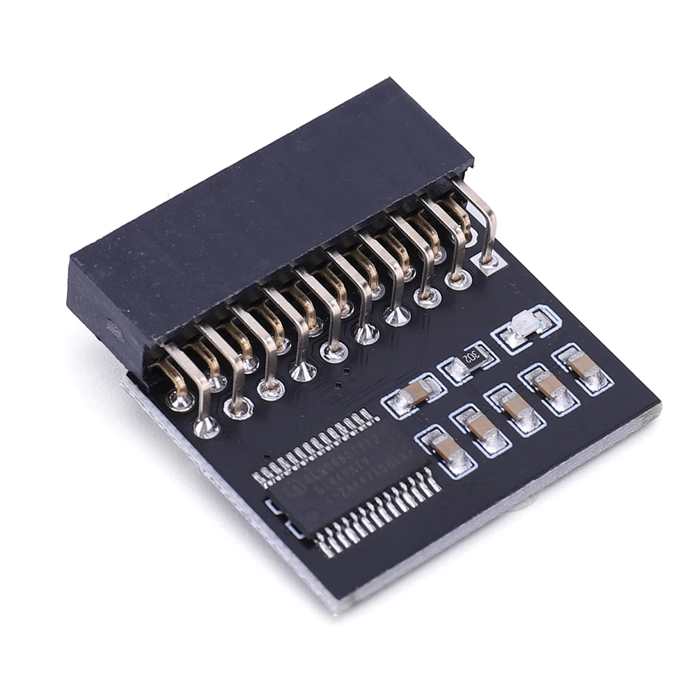 TPM1.2 Remote Encryption Module Mini LPC 20 Pin Encryption Processor Replacement Cryptography Security Module for MSI/Gigabyte