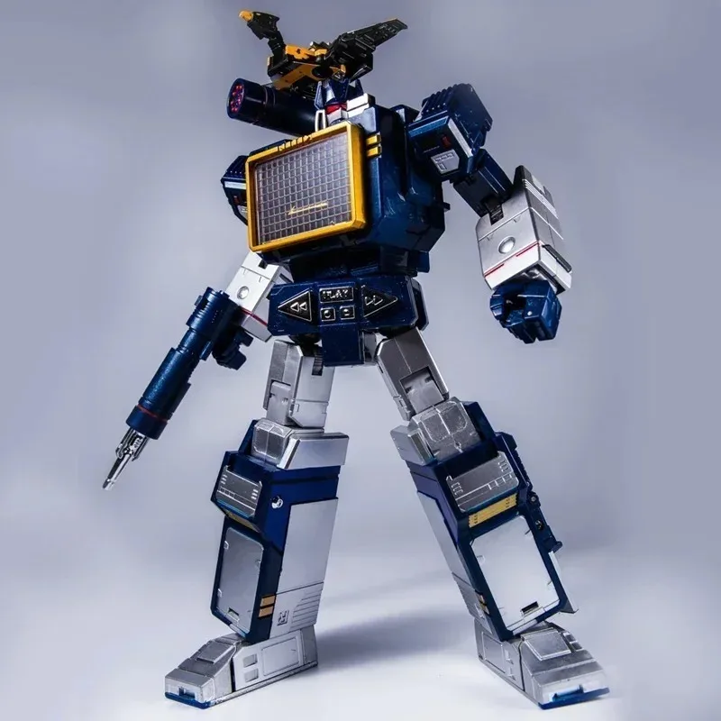 Transformation MasterPiece THF-01J THF01J Soundwave with One Tape Walkman KO MP13 Alloy G1 Action Anime Figure Robot Toys Robot