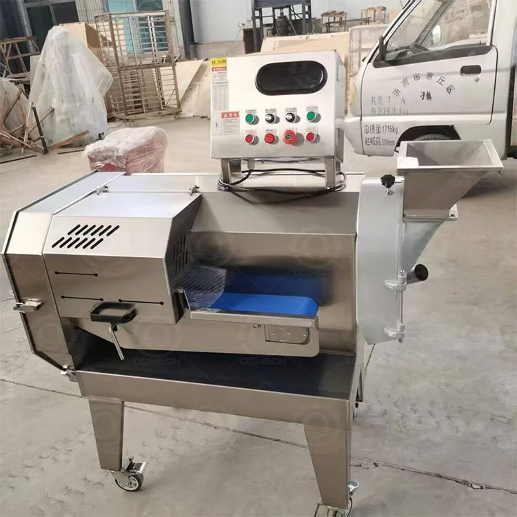 De Unique Features Large Electric Industrial Vegetable Cutting Machine Automatic Commercial Vegetable Slicer Machine