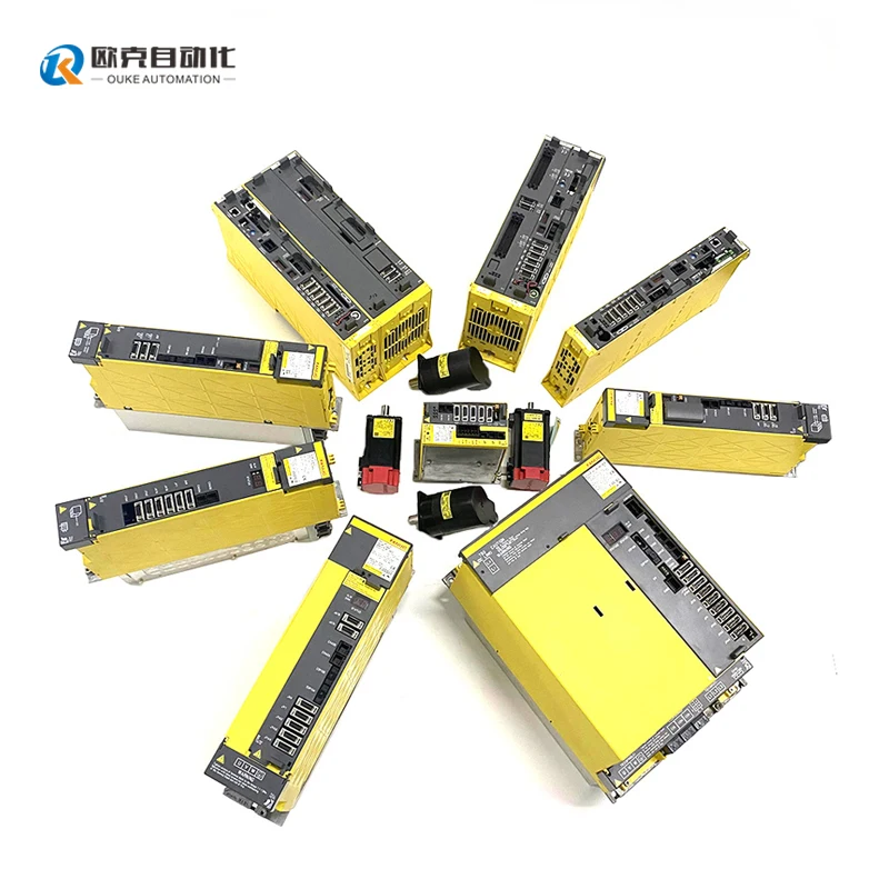 

CNC control a06b-6096-h203 a06b beta de alpha series power ac spindle servo parts amplifier fanuc drive