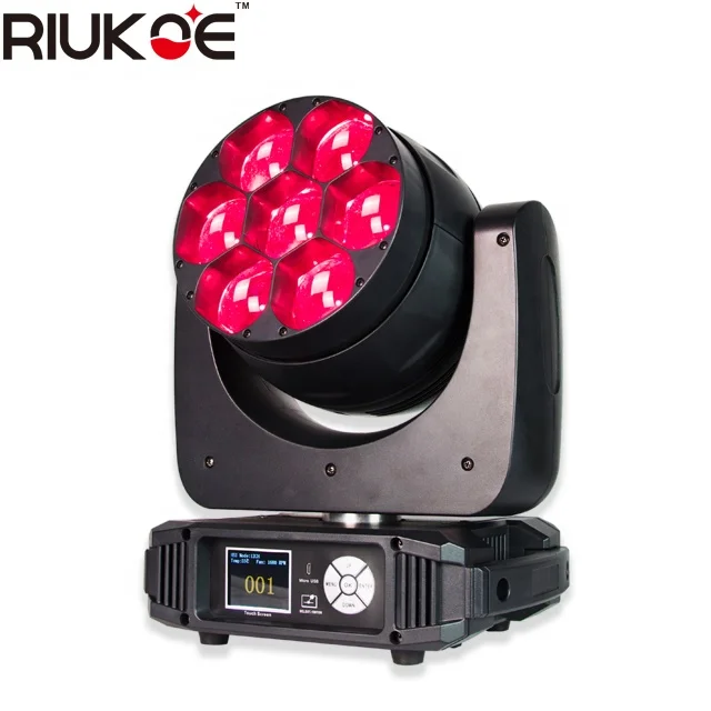 

Wedding Lighting For Sale 7*40W Rgbw 4in1 Wash Mini Led Movinghead Dj