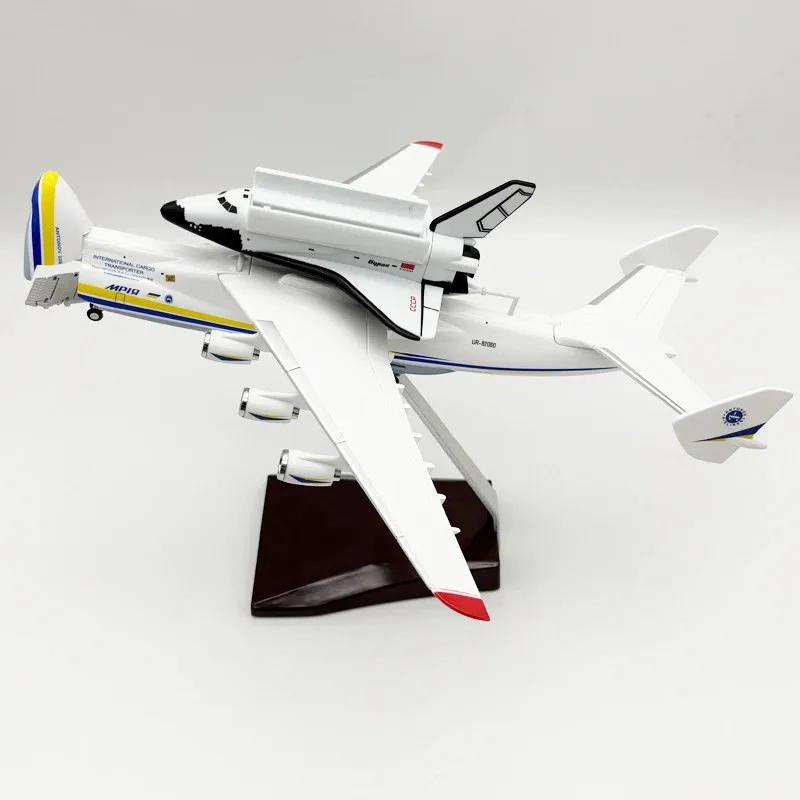 30cm Antonov AN‑225 Transport Plane Model Openable Cabin Door Diecast 1/280 Scale Aircraft Collection Display For Aviation Fans