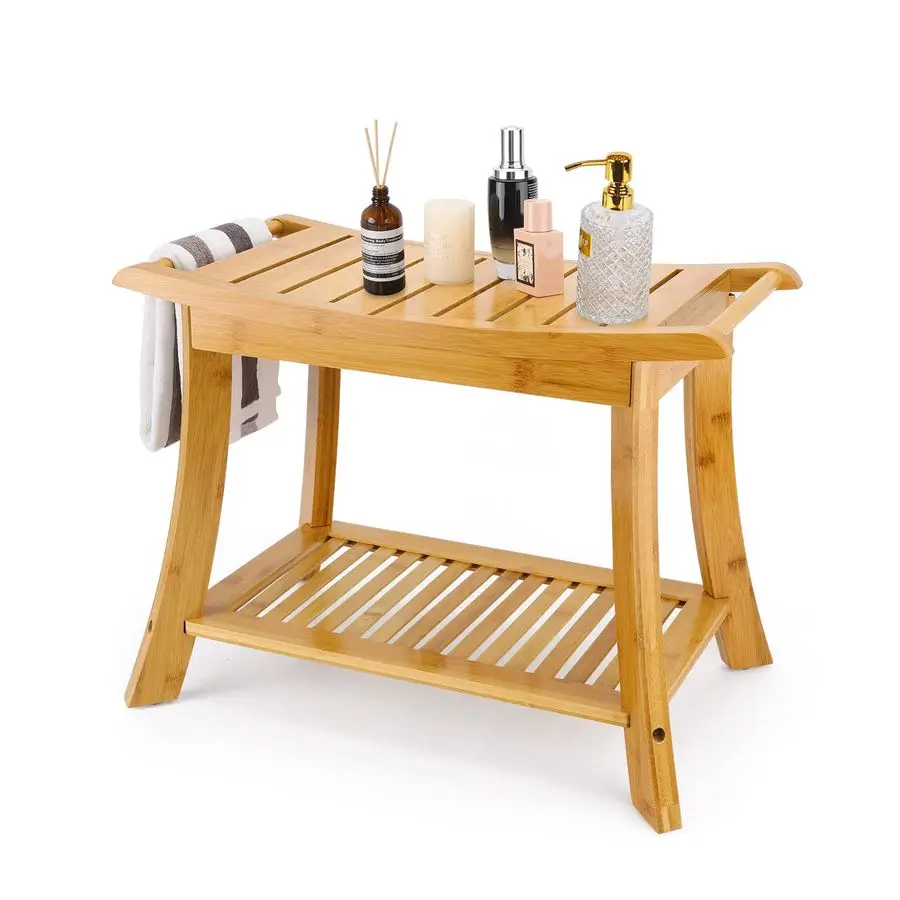 Bamboo Shower Bench…