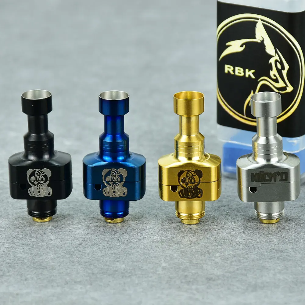 Imagem -02 - Wolfcoolvape-rba Ponte Vape Prc Tanque 1.2 mm 2.5 mm 3.0 mm 3.5 mm 4.0 mm para Dispositivos Boro Boleto Kit Mod bb