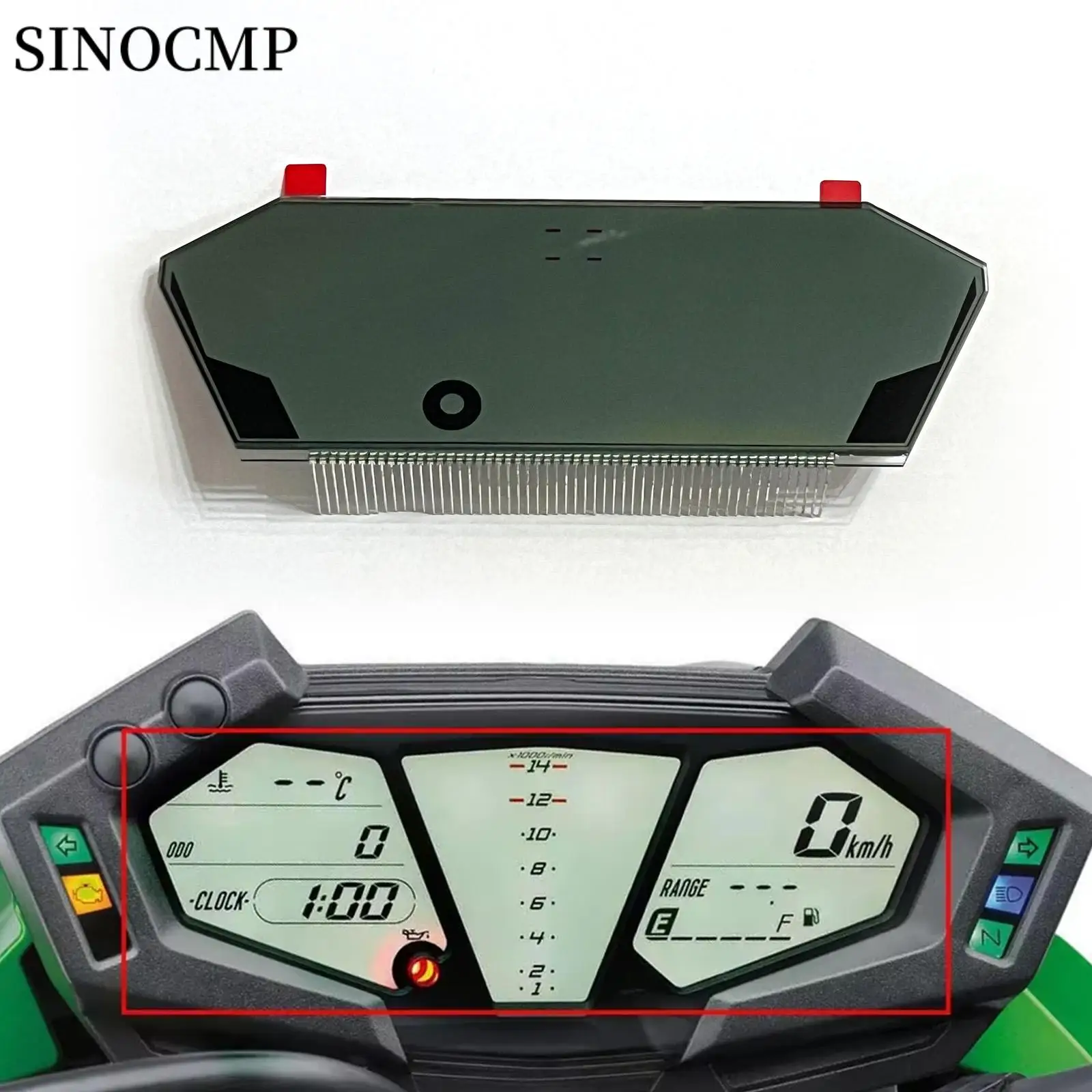 

Dashboard LCD Display 880028 KA0487001 For Kawasaki Z800 ZR800A Speedometer instrument 2013-2016 Brand New Instrument Cluster
