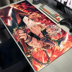 Computer Table Mat Keyboard Desk Pads Anime Mouse Pad K_Kimetsu No Yaibas Mausepad 900x400 Rubber Mouse Mats Demon Slayers Xxl