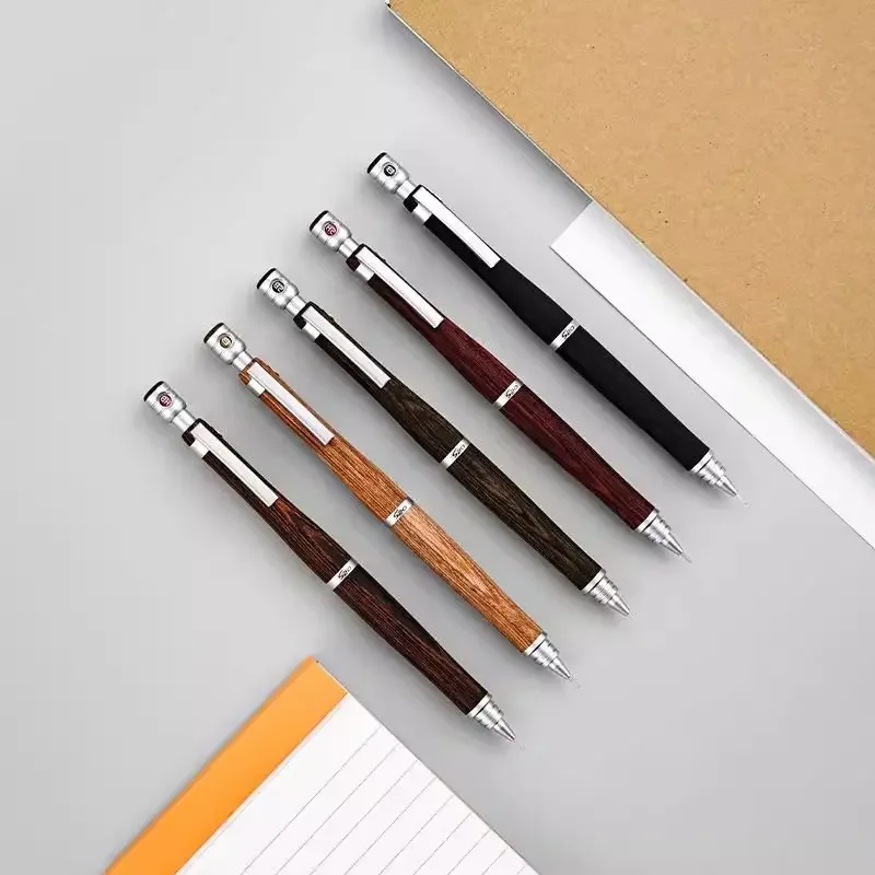 Hot Japan Imported PILOT Baile S20 Automatic Pencil Wooden Pole Movable Pencil Hippo Wood Low Center Of Gravity Drawing 0.5