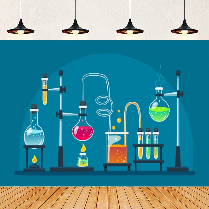 

Фон для фотосъемки химической лаборатории, доска, химические элементы, фон для сцены, студенты, безумно-ученый, день рождения, выпускной